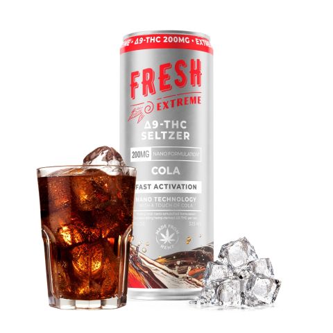200mg Cola THC Seltzer - D9 Nano - Fresh - Thumbnail 2