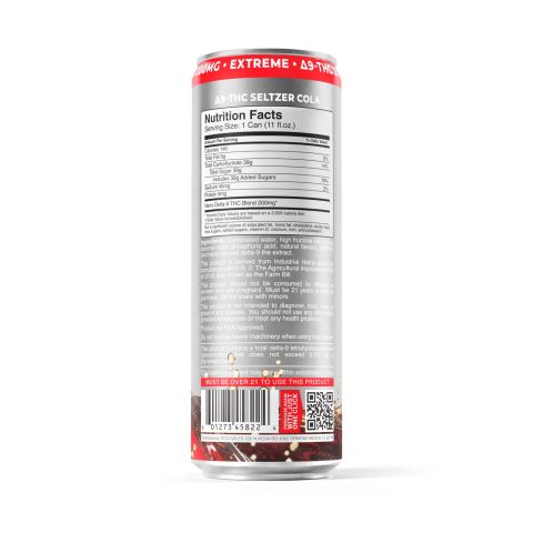 200mg Cola THC Seltzer - D9 Nano - Fresh - Thumbnail 7