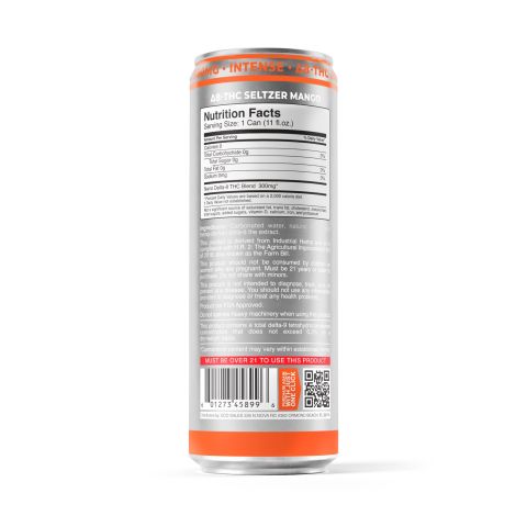 300mg Mango THC Seltzer - D8 Nano - Fresh - Thumbnail 7
