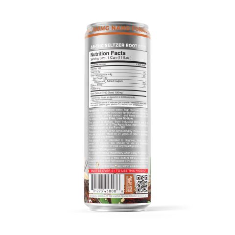 100mg Root Beer THC Seltzer - D9 Nano - Fresh - Thumbnail 7