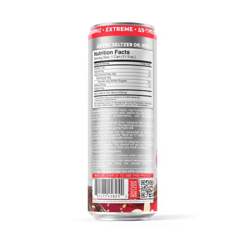 200mg Dr.Red THC Seltzer - D9 Nano - Fresh - Thumbnail 7