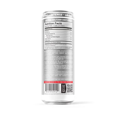 300mg Diet Cola THC Seltzer - D8 Nano - Fresh - Thumbnail 7