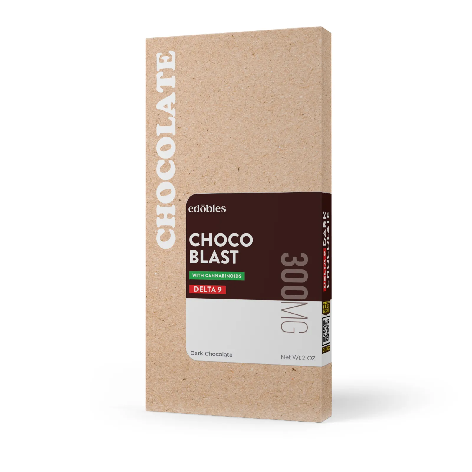 300mg Choco Blast (Dark Chocolate) Bar - Delta 9