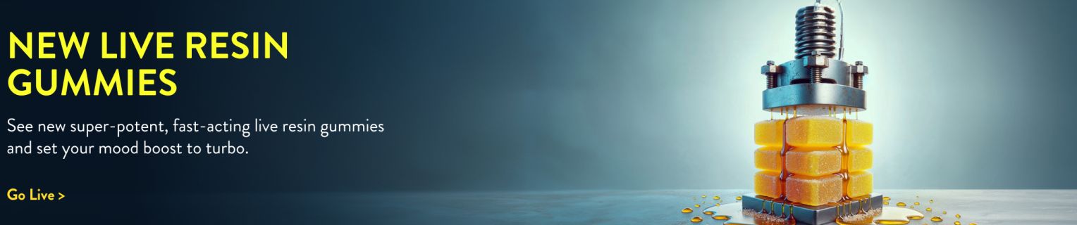 Collection Banner - New Live Resin Gummies