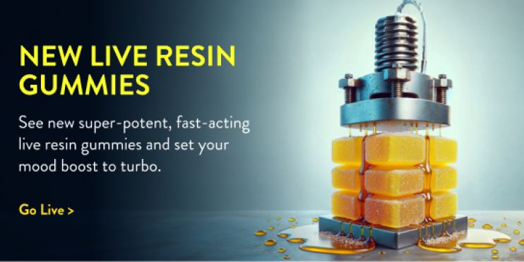 Collection Banner - New Live Resin Gummies