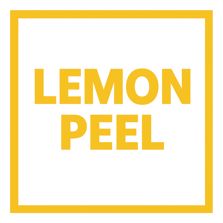 Lemon Peel Products